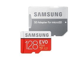 Memorie-128GB-MicroSD-Class -10-UHS-I-U3+adapter-Samsung-EVO-Plus-MB-MC128KA-chisinau